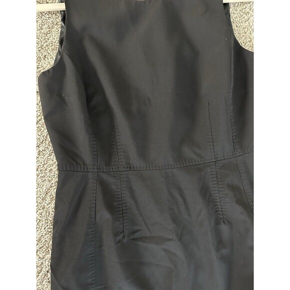 Brooks Brothers Black Wool Sleeveless Sheath Dress Women’s 8 - Picture 5 of 7